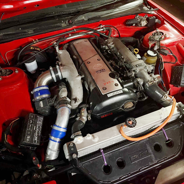 VVT-i 1JZ-GTE TURBO ENGINE installed S13 NISSAN 200SX.