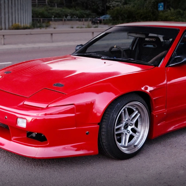 Front Rim of S13 NISSAN 200SX.