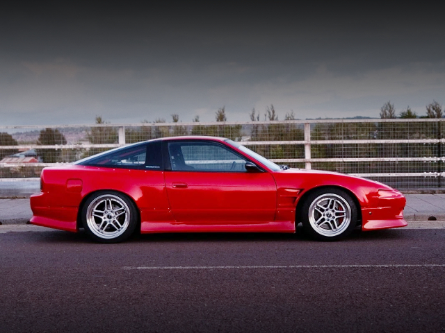Right-Side exterior of S13 NISSAN 200SX.