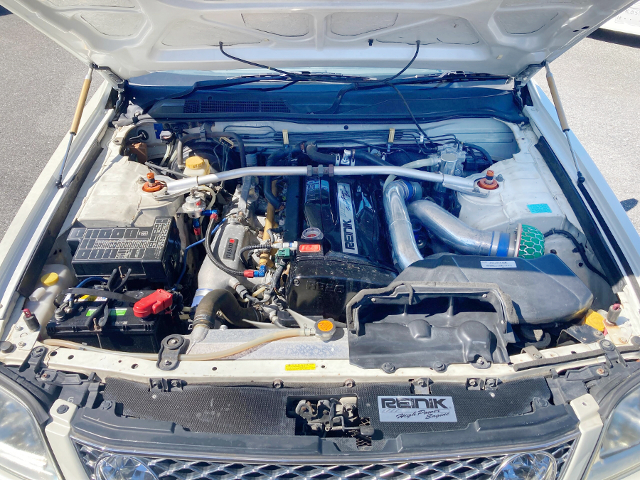 RB26 With HKS 2.8L STROKER KIT and HKS GT TWIN TURBO.