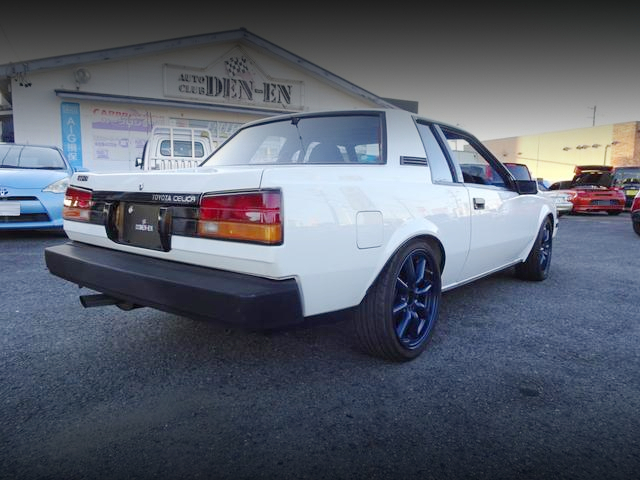 Rear exterior of 3rd Gen A60 CELICA GT.