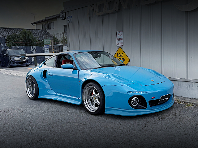 Front exterior of OLD&NEW body PORSCHE 996 TURBO TIPTRONIC S.