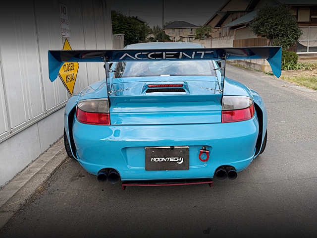 Rear Tail lights of OLD&NEW body PORSCHE 996 TURBO TIPTRONIC S.