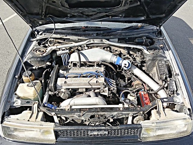 4AG With TURBOCHARGER installed 250HP AE92 COROLLA LEVIN GT-Z.