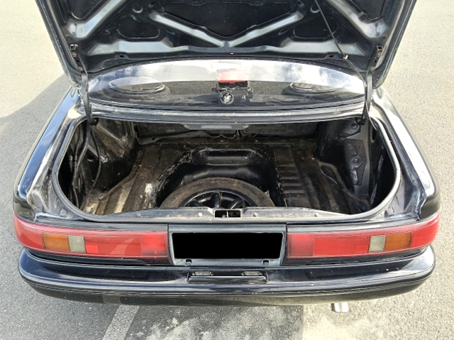 Trunk Space of 250HP AE92 COROLLA LEVIN GT-Z.