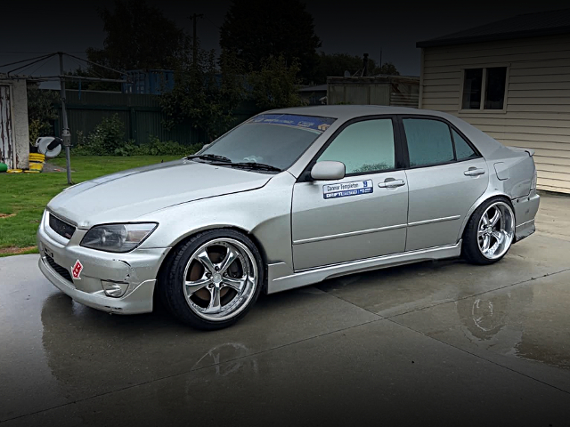 Front Side exterior of 400HP TOYOTA ALTEZZA.