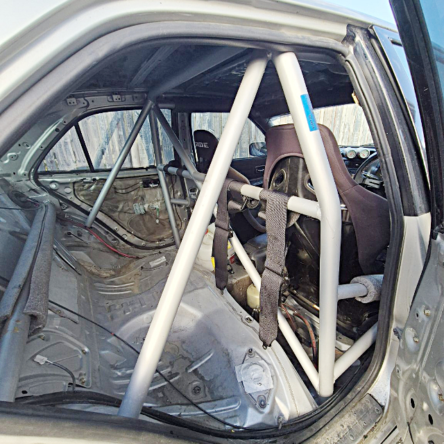 Roll Cage Installed 400HP TOYOTA ALTEZZA.