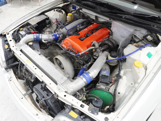 S14 SR20DET TURBO ENGINE installed C35 LAUREL.
