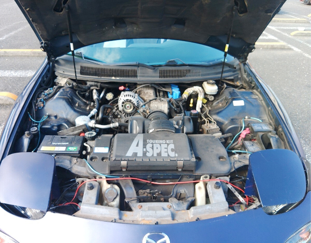 3800cc V6 engine of FD3S RX-7 STYLE 4th Gen CHEVROLET CAMARO.