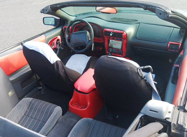 Interior of FD3S RX-7 STYLE 4th Gen CHEVROLET CAMARO.
