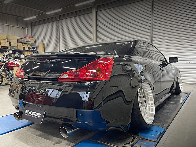 Rear exterior of CKV36 SKYLINE COUPE 370GT TYPE SP.