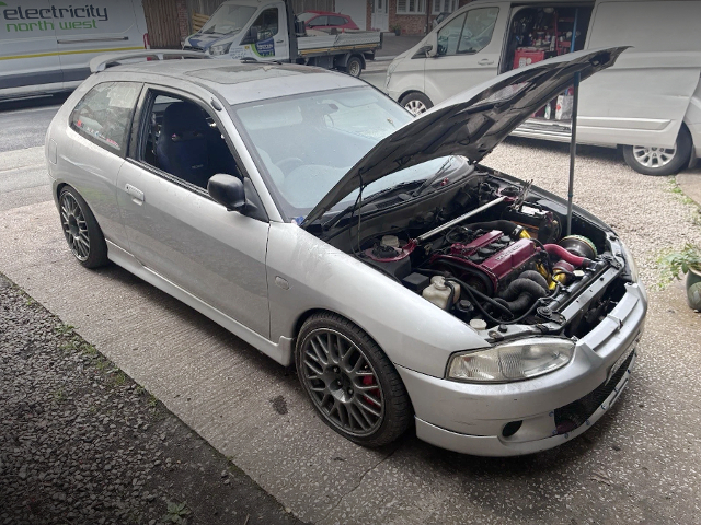 Front exterior of MITSUBISHI COLT(JDM 5th Gen MIRAGE).
