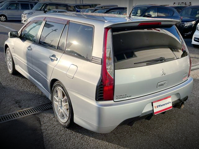 Rear exterior of LANCER EVOLUTION WAGON GT-A.