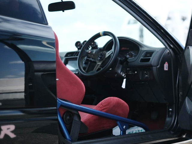 Interior of EK9 CIVIC TYPE-R.