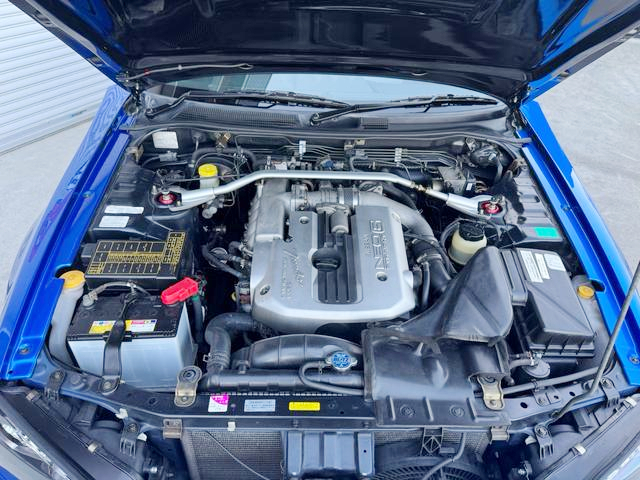 RB25DET turbo engine of OKUBO FACTORY WIDEBODY ER34 SKYLINE 2-DOOR 25GT TURBO.
