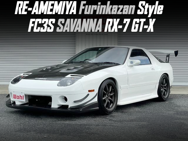 RE-AMEMIYA Furinkazan Style FC3S SAVANNA RX-7 GT-X.