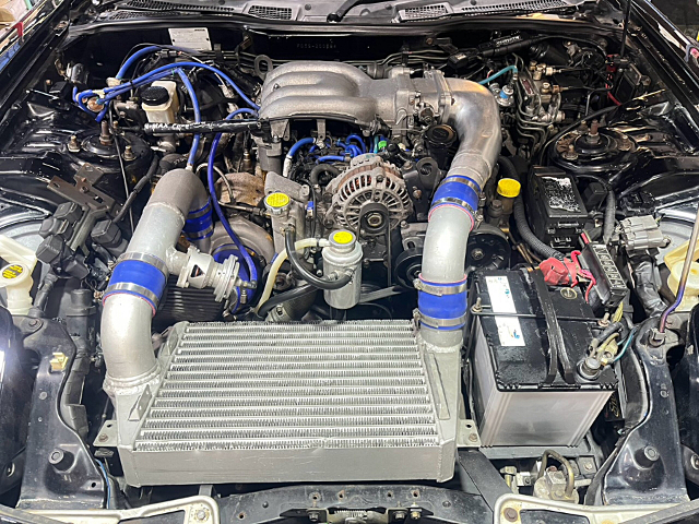 13B-REW + TO4 SINGLE TURBO.