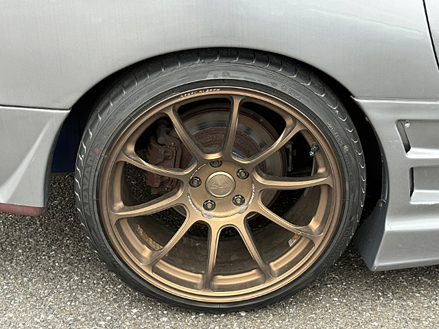 Rear Rim of FD3S EFINI RX7 Type R.
