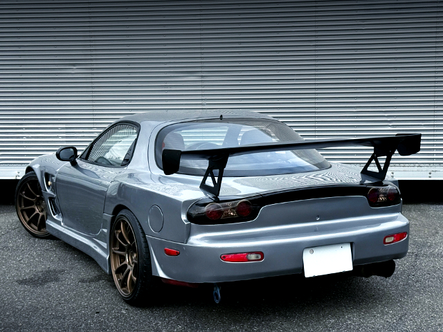 Rear exterior of FD3S EFINI RX7 Type R.