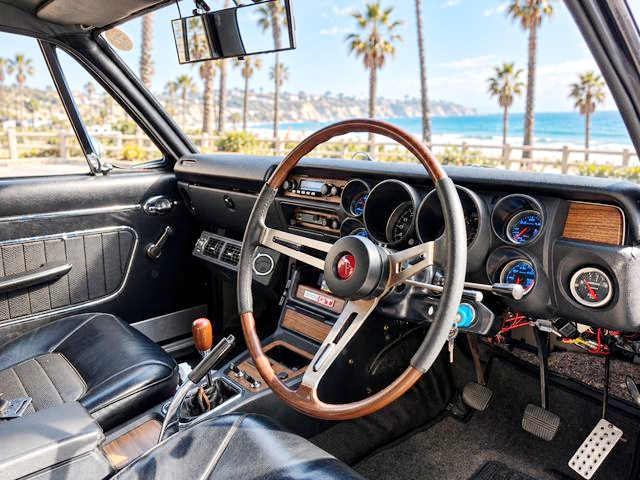 Interior of GC10 HAKOSUKA 4-DOOR.