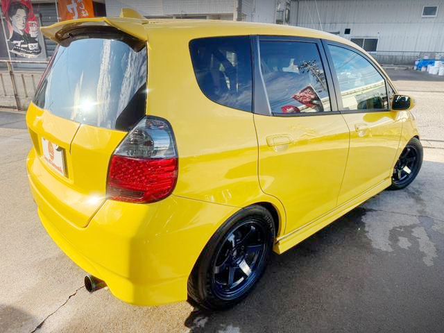Rear exterior of GD3 HONDA FIT 1.5W.