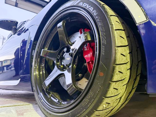 GR Brake Kit installed ZN8 TOYOTA GR86 RZ.