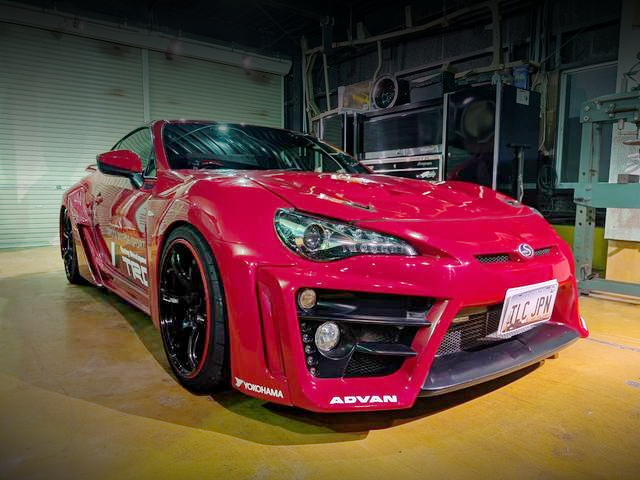 Front exterior of SARD WIDEBODY ZN6 TOYOTA 86GT.