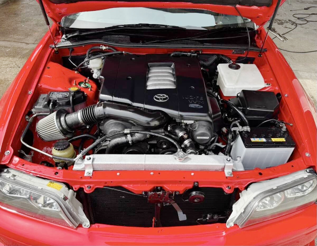 1UZ-FE VVT-i 4000cc V8 engine installed WIDEBODY GX100 TOYOTA CHASER.