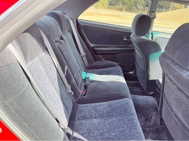 Seats of WIDEBODY GX100 TOYOTA CHASER.
