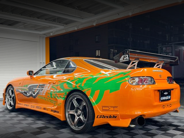 Rear exterior of JZA80 SUPRA SZ AERO TOP.