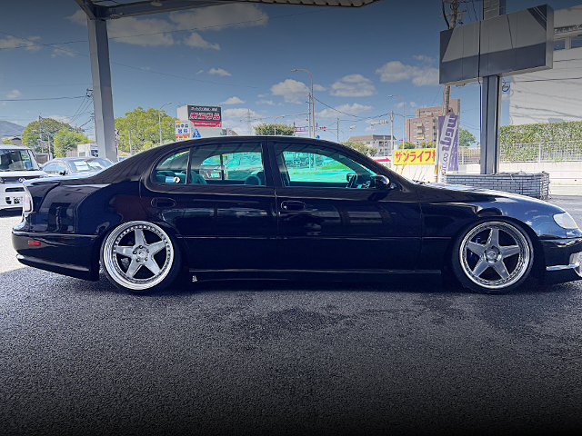 Right-Side exterior of JZS147 TOYOTA ARISTO 3.0V