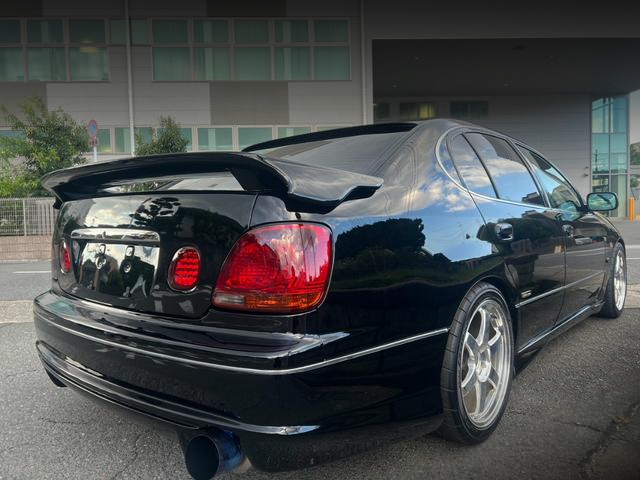 Rear exterior of 600PS JZS161 ARISTO.