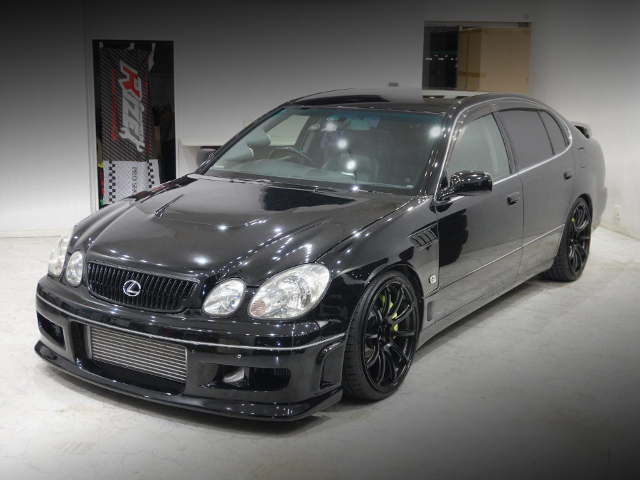 Front exterior of JZS161 ARISTO V300 VERTEX EDITION.