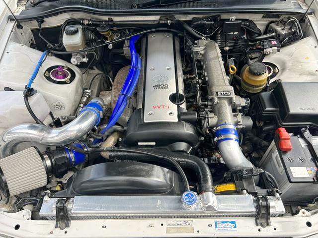 VVT-i 1JZ-GTE turbo Engine of Custom JZX100 MARK II TOURER-V.