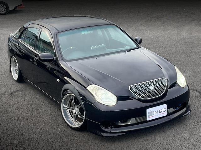 Front exterior of Custom JZX110 TOYOTA VEROSSA.