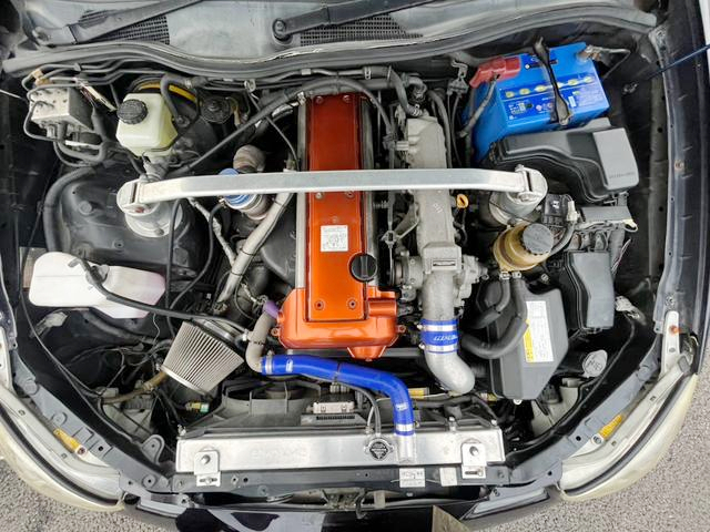 VVT-i 1JZ-GTE turbo engine of Custom JZX110 TOYOTA VEROSSA.