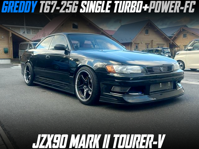GREDDY T67-25G SINGLE TURBO+POWER-FC modified JZX90 MARK II TOURER-V.