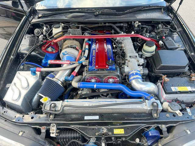 1JZ-GTE With GREDDY T67-25G SINGLE TURBO.