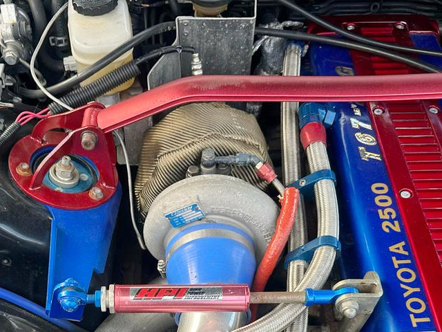 GREDDY T67-25G SINGLE TURBO on 1JZ-GTE.