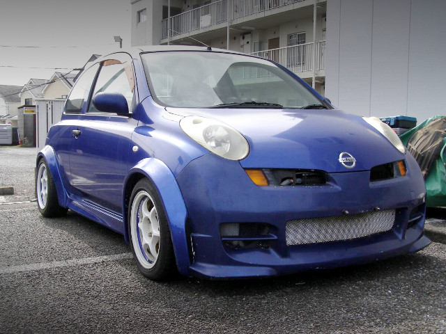 Front exterior of K12 NISSAN MARCH.