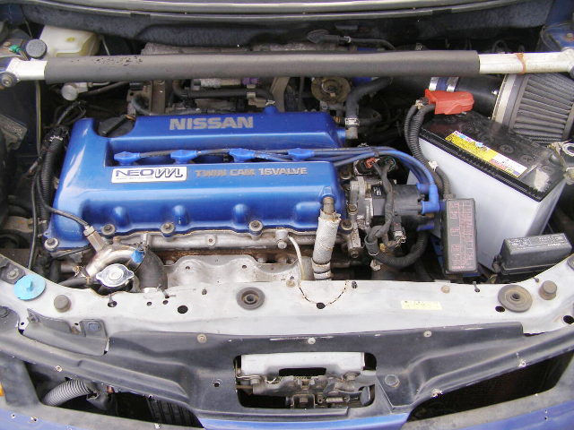 NEO VVL SR16VE 1.6L ENGINE installed K12 NISSAN MARCH.