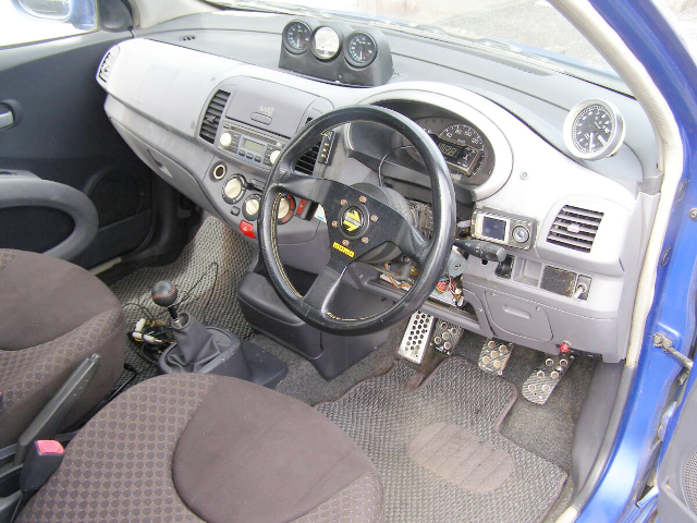 Interior of K12 NISSAN MARCH.