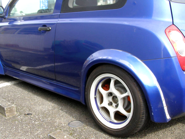 Left-Side exterior of K12 NISSAN MARCH.