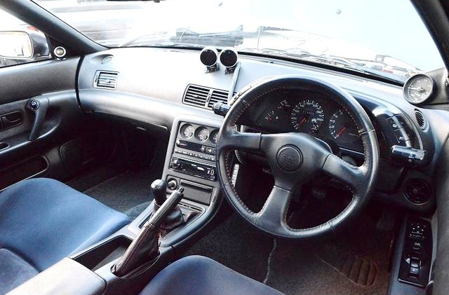 Interior of R32 SKYLINE GT-R.