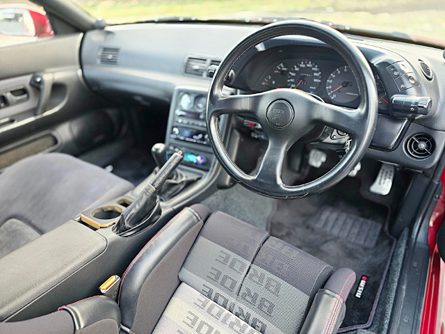 Interior of R32 SKYLINE GT-R.