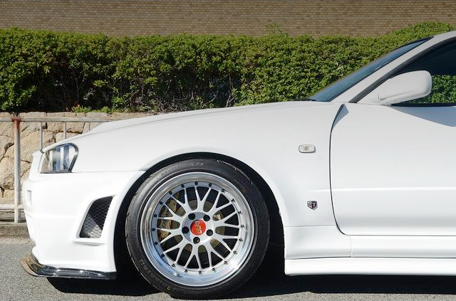 Front Rim of 580PS R34 SKYLINE GT-R V-SPEC.