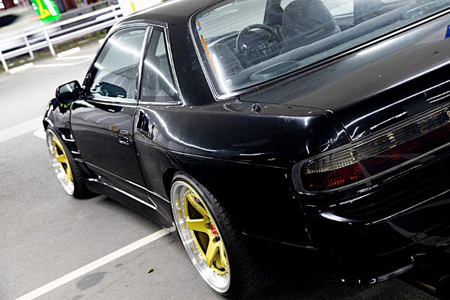 Rear Side exterior of WIDEBODY S13 SILVIA K'S.