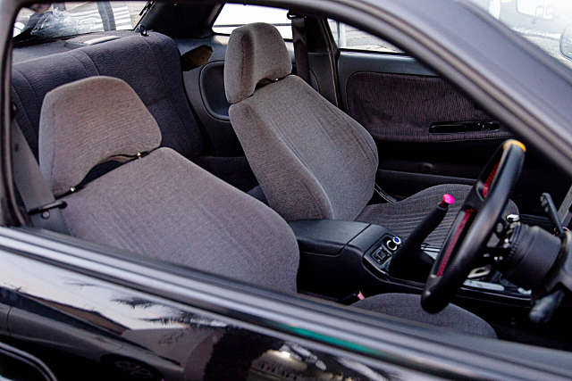Seats of WIDEBODY S13 SILVIA K'S.