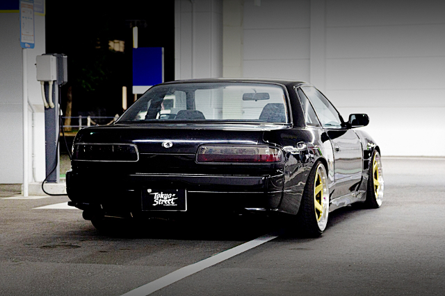 Rear exterior of WIDEBODY S13 SILVIA K'S.