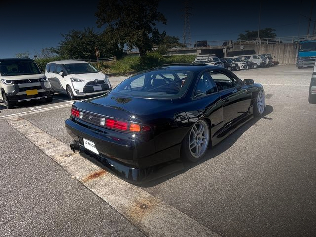 Rear exterior of BN-SPORTS WIDEBODY S14 SILVIA.